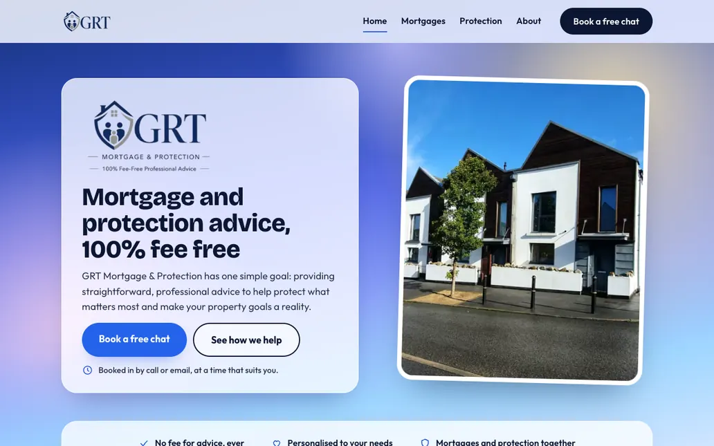 The GRT Mortgage & Protection home page